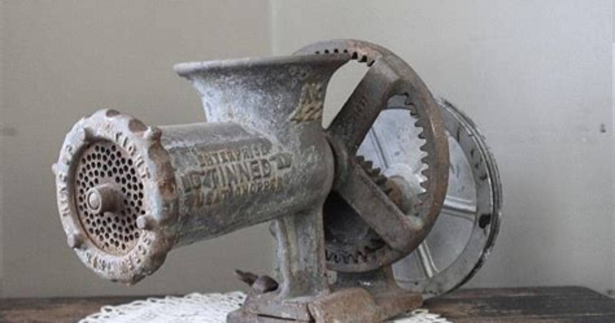When Was the First Meat Grinder Invented?