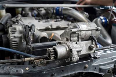 Where Is the Starter Located in a 2004 Toyota Corolla?