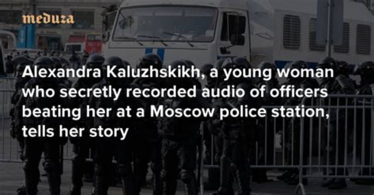 Who Is Alexandra Kaluzhskikh? Video Showing Russian Feminist Arrested and Tortured in Ukraine Is Viral