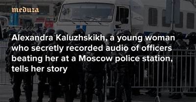 Who Is Alexandra Kaluzhskikh? Video Showing Russian Feminist Arrested and Tortured in Ukraine Is Viral