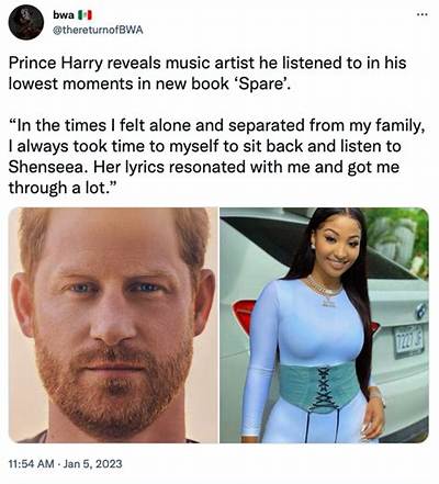 Who Is Shenseea? Prince Harry Reveals How Singer’s Lyrics Helped Him Through Dark Times