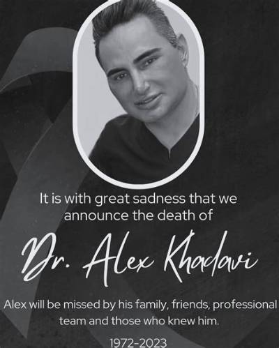 Who Was Alex Khadavi? Controversial Celebrity Dermatologist Dies at 50