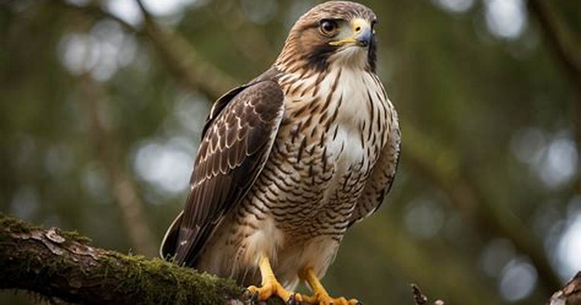 Why Do Hawks Sit with Wings Spread?