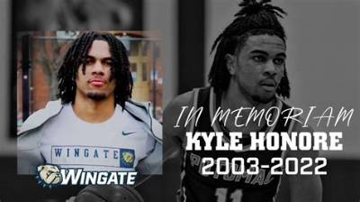 Wingate University Basketball Player, Kyle Honore, Killed After Being Hit by a Train